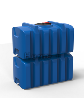 Емкость Europlast 1000 л двухслойная прямоугольная 170*90*88 см синяя (крышка с ДК)