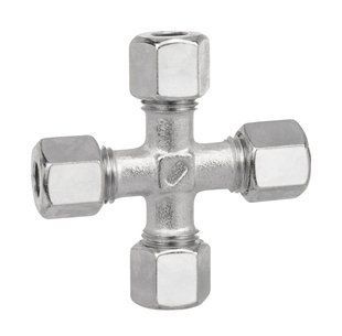 Штуцер газовий KL 12x12x12x12 оцинкований, Німеччина 0772200 1887652214 фото