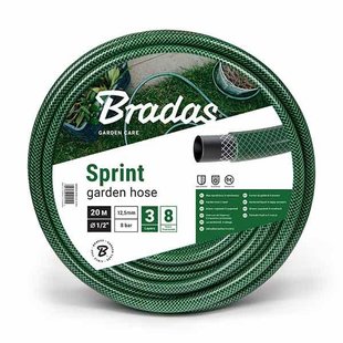 Шланг для поливання тришаровий армований SPRINT 3/4" 50 м, WFS3/450 Польща 1354276627 фото