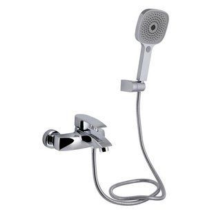 Змішувач для ванни Qtap Swan Eco (з душовим гарнітуром) QTSWA259CRM45534 Chrome SD00051658 фото
