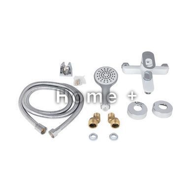 Смеситель для ванны Lidz Latwa 006 (c душевым гарнитуром) (k35) LDLAT006WHI45424 White SD00051548 фото
