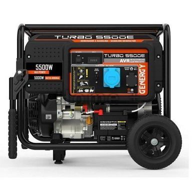 Генератор&nbsp;бензиновий GENERGY TURBO 5000 5,5 кВт 240047090 фото