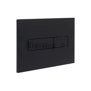 Клавиша смыва Qtap Standard 152x236x28&nbsp;мм, Matt Black, линейная QTSTD164BLM49473 SD00055597 фото