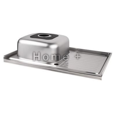 Кухонная мойка Brinex 5080-L 0,8 мм Satin (BRIN5080LSAT06) SD00054101 фото