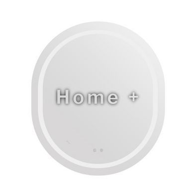 Зеркало Qtap Gemini 800х700 с LED-подсветкой Touch, с антизапотеванием, с диммером, рег. темп. цвета SD00052317 фото