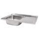 Кухонная мойка Brinex 5080-L 0,8 мм Satin (BRIN5080LSAT06)
