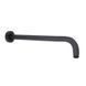 Кронштейн для верхнего душа Qtap Trubice 400 мм округлый QTTRU120BLM45927 Black Matt