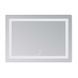 Зеркало Lidz Kubis (KU2) 1000х800 с LED-подсветкой Touch, с антизапотеванием, с диммером, рег. яркости LD78LF6141008048450