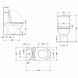 Унітаз підлоговий Qtap Aquarius Ultra Quiet 620&times;355&times;790 мм із сидінням Soft-close, White QTAQAW27W49262