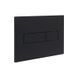 Клавиша смыва Qtap Standard 152x236x28&nbsp;мм, Matt Black, линейная QTSTD164BLM49473