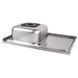 Кухонная мойка Brinex 5080-L 0,8 мм Satin (BRIN5080LSAT06)