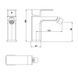 Смеситель для биде Lidz Dozorca 001AF (k35) Chrome LDDOZ001AFCRM48991