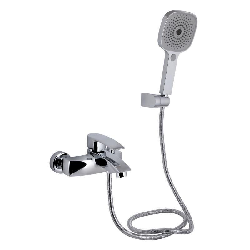 Змішувач для ванни Qtap Swan Eco (з душовим гарнітуром) QTSWA259CRM45534 Chrome SD00051658 фото