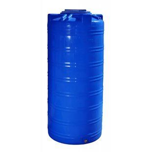 Ємність R Europlast 750 л двошарова вертикальна &Oslash; 79*170 см синя (вузька) 1583819000 фото