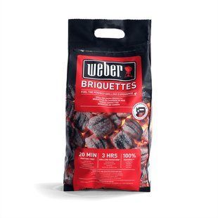 Вугільні брикети Weber, 4 кг 17590 фото