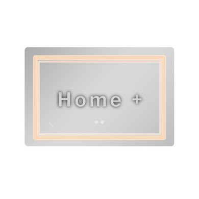 Зеркало Qtap Cardinal (CA2) 800х600 с LED-подсветкой Touch, с антизапотеванием, с диммером, рег. темп. цвета (3000-6500K) Reverse SD00054581 фото