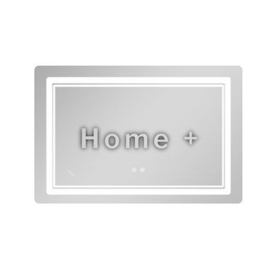 Зеркало Qtap Cardinal (CA2) 800х600 с LED-подсветкой Touch, с антизапотеванием, с диммером, рег. темп. цвета (3000-6500K) Reverse SD00054581 фото