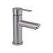 Змішувач для раковини Brinex Pure 001F низький Nickel BRIPUR001FNKL SD00053172 фото