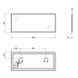 Дзеркало Qtap Tern 1200x500 з LED-підсвіткою QT1778140450120W