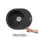 Кухонна мийка Lidz 620x500/200 GRF-13 (LIDZGRF13620500200)
