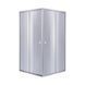 Набор Lidz душевая кабина Wawel SC80x80.SAT.LOW.GR, стекло тонированное 4 мм + поддон Mazur
