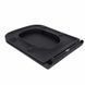 Qtap Сидіння для унітаза (Tern) 435x345x55&nbsp;мм, Matt Black, з мікроліфтом, Slim Duroplast, Quick Release