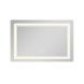 Зеркало Qtap Cardinal (CA2) 800х600 с LED-подсветкой Touch, с антизапотеванием, с диммером, рег. темп. цвета (3000-6500K) Reverse
