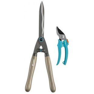 Комплект ножиці для живоплоту + секатор Gardena Classic 12300-30 12300-30.000.00 фото