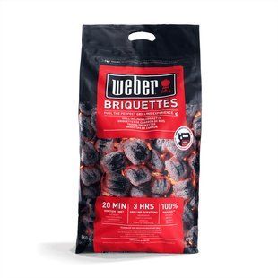 Вугільні брикети Weber, 8кг 17591 фото