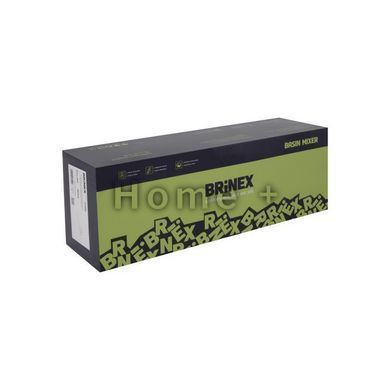 Змішувач для ванни Brinex Pure 005 з довгим поворотним виливом (з душовим гарнітуром) Nickel BRIPUR005NKL SD00053173 фото