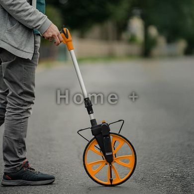 Мерное колесо с механическим счетчиком и складной ручкой, 318 мм, DIY-MW11-M/CB DIY-MW11-M/CB фото