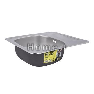 Кухонная мойка Lidz 5848 0,8 мм Satin (LIDZ5848SAT) SD00027781 фото