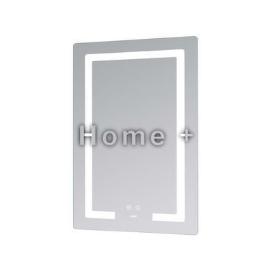 Зеркало Lidz Kubis (KU2) 600х800 с LED-подсветкой Touch, с антизапотеванием, с диммером, рег. яркости LD78LF937608048449 SD00054573 фото