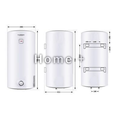 Водонагрівач Thermo Alliance Slim 80 л, мокрий ТЕН 1,5 кВт (D80V15Q2) SD00042065 фото