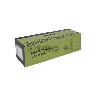 Змішувач для ванни Brinex Pure 005 з довгим поворотним виливом (з душовим гарнітуром) Nickel BRIPUR005NKL SD00053173 фото