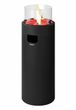 Уличный газовый камин Enders NOVA LED L Black, 2.5 кВт мощности Германия