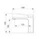 Смеситель для раковины Gemini Loop QTGEM2701CRM45699 Chrome