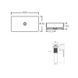 Комплект Qtap Tern: Раковина накладная прямоугольная 600x405x110 мм WHITE + Донный клапан PU02