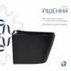 Унітаз підвісний Qtap Scorpio Ultra Quiet із сидінням із сидінням Soft-Close MATT BLACK QT14332380AMB