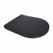 Qtap Сидіння для унітаза (Scorpio New) 460x362x50 мм, Matt Black, з мікроліфтом, Slim Duroplast, Quick Release