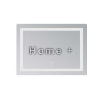 Дзеркало Lidz Kubis (KU2) 700х500 з LED-підсвіткою Touch, з антизапотіванням, з димером, рег. яскравості LD78LF90448486 SD00054610 фото