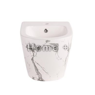 Биде подвесное Qtap Robin 515x370x350 мм, Marble QT13551381GMR SD00054287 фото