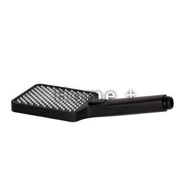 Лійка для ручного душу Qtap Rucni 140x95 мм прямокутна QTRUC125BLM45959 Black Matt SD00052083 фото