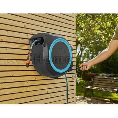 Котушка настінна Gardena RollUp L бірюзова + набір для поливання 30 м 18625-20.000.00 фото