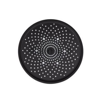 Лійка для верхнього душу Qtap Hlavova D 230 мм округла QTHLA107BLM45788 Black Matt SD00051912 фото