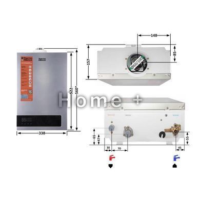 Газова колонка Thermo Alliance турбована JSG20-10ETP18 10 л. SD00031251 фото