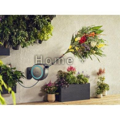 Котушка настінна Gardena RollUp L бірюзова + набір для поливання 30 м 18625-20.000.00 фото