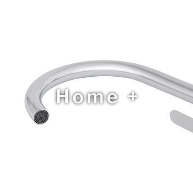 Смеситель для кухни U-образный Brinex Pure 015F U-образный Chrome BRIPUR015FCRM SD00053180 фото