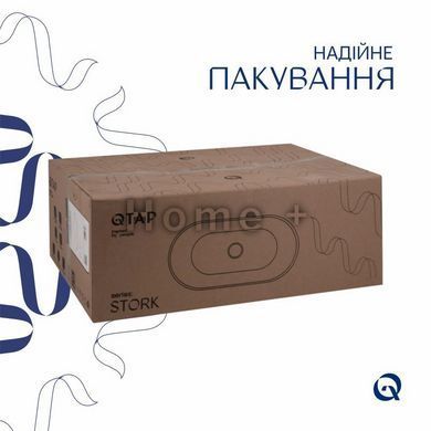 Раковина Qtap Stork 560x395x195 White QT15116030WN SD00052896 фото