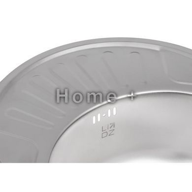 Кухонная мойка Lidz 5745 0,8 мм Satin (LIDZ5745SAT08) SD00040935 фото